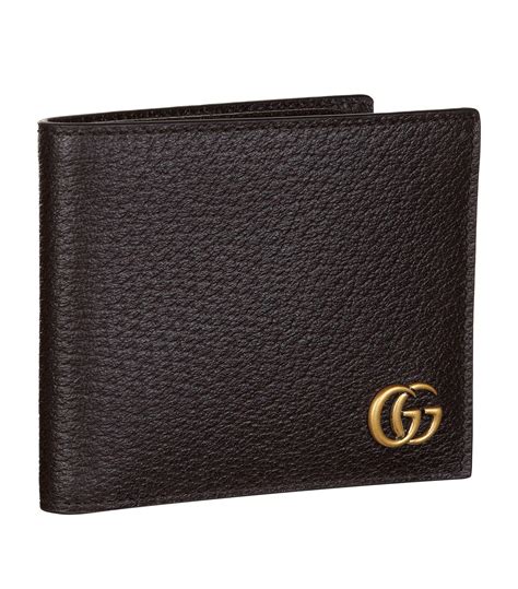 gucci marmont leather bi fold wallet|Gucci Marmont wallet men's.